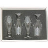 Coffret de 4 verres à bière Personnalisés