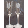 Coffret de 2 flutes à champagne Personnalisés