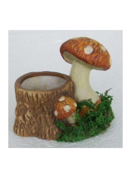 Cache pot champignon