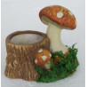 Cache pot champignon