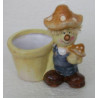 Cache pot personnage champignon