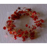 Guirlande de table 5 M rouge