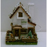 Maison déco lumineuse 18X16X28 cm