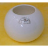 Vase globe porcelaine 10 cm