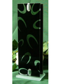 VASE BLACK GM  Hauteur 25.5cm/ Largeur 9cm