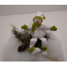 Bonhomme de neige blanc