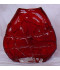 Vase rouge 13X5X4 cm