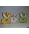 LOT DE 3 PANIERS LAPIN