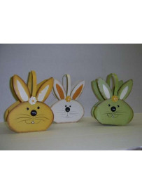 LOT DE 3 PANIERS LAPIN