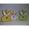 LOT DE 3 PANIERS LAPIN