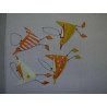 LOT DE 12 OISEAUX