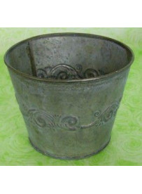 CACHE POT METAL 14cm