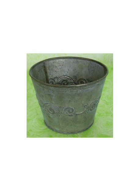 CACHE POT METAL 14cm