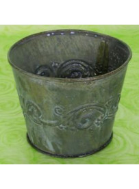 CACHE POT METAL 11cm