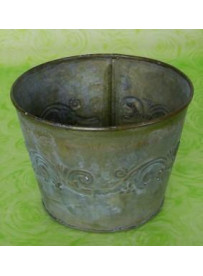 CACHE POT METAL 16cm