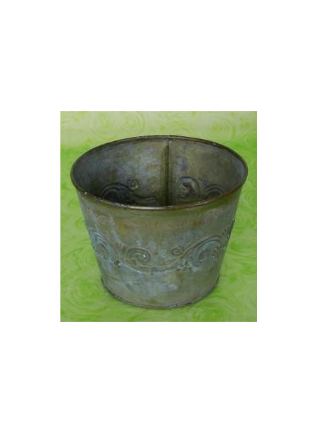 CACHE POT METAL 16cm