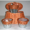 MALETTE COMPOSEE DE 3 PETITS CACHE POT