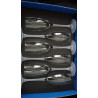 Coffret 6 flutes gravées 