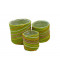 Set de 3 box rond - Vert