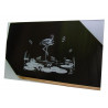 Maxi Miroir 2 coins sablé 500 x 300