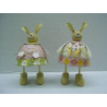 LAPINS EN METAL 