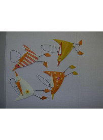 LOT DE 12 OISEAUX