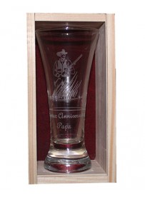 Coffret plumier en bois 1 verres à pastis 16 cl personnalisé