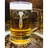 Chope à bière 39,50 cl  personnalisée