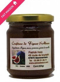 Confiture de figues d'alsace 200gr