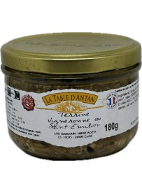 Terrine vigneronne au Saint Emilion 180gr