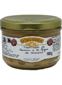 Toastinade de saumon à la Bisque de Homard 180gr