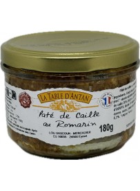 Paté de Caille au Romarin 180gr