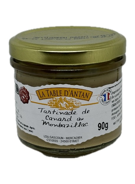 Tartina de canard au monbazillac 90gr