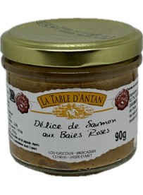 Délice de saumon aux baies roses 90gr