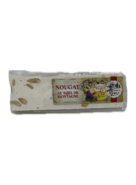 Nougat au miel de montagne 50gr