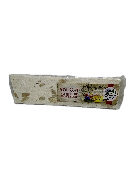 Nougat au miel de montagne 100gr