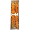Papillons orange boite de 20 pieces
