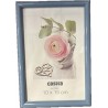 Cadre photos bleu en plastique 10/15cm 65166