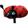 Pics coccinelle en bois 5cm 6pces 11116