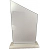 Trophée grand modèle socle bois blanc