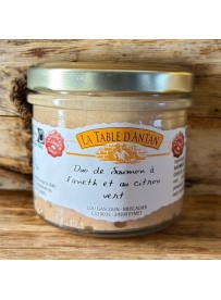 Duo de saumon à l'aneth et au citron vert 90gr