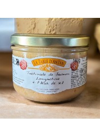 Toastinade de saumon langoustine fleur de sel 180gr