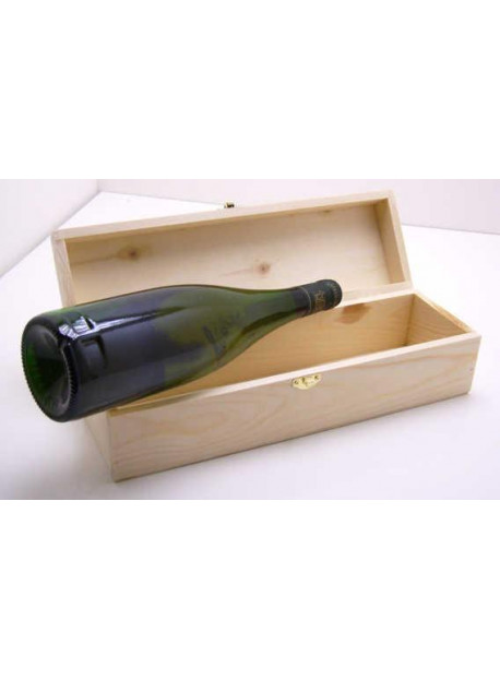 Coffret bois pour 1 bouteille de Bourgogne 75 cl colis de 10 pièces