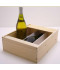 -Plumier caisse bois pour 3 bouteilles de Bourgogne 75 cl colis de 16 pièces