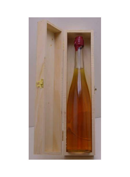 valisette bois pour 1 bouteille 70 cl vendu par carton de 10 pièces