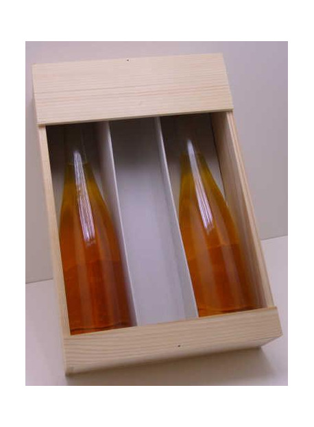 CAISSE A CLOUER pour 3 bouteilles d'Eau de vie 70cl colis 16 pièces