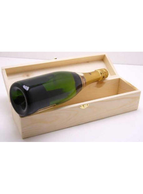 Coffret bois pour 1 bouteille de Champagne 75 cl colis de 10 pièces