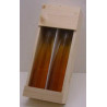 CAISSE A CLOUER pour 2 bouteilles d'Eau de vie 35cl colis 30 pièces