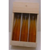 CAISSE A CLOUER pour 3 bouteilles d'Eau de vie 35cl colis 25 pièces