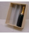 -Plumier vide couvercle plexi pour 3 bouteilles de Champagne 75 cl colis de 16 pièces
